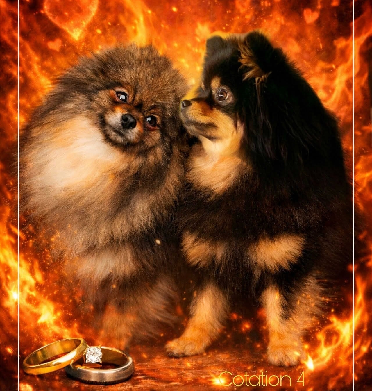 Des Tou'tout Petits - Spitz allemand - Portée née le 14/02/2026